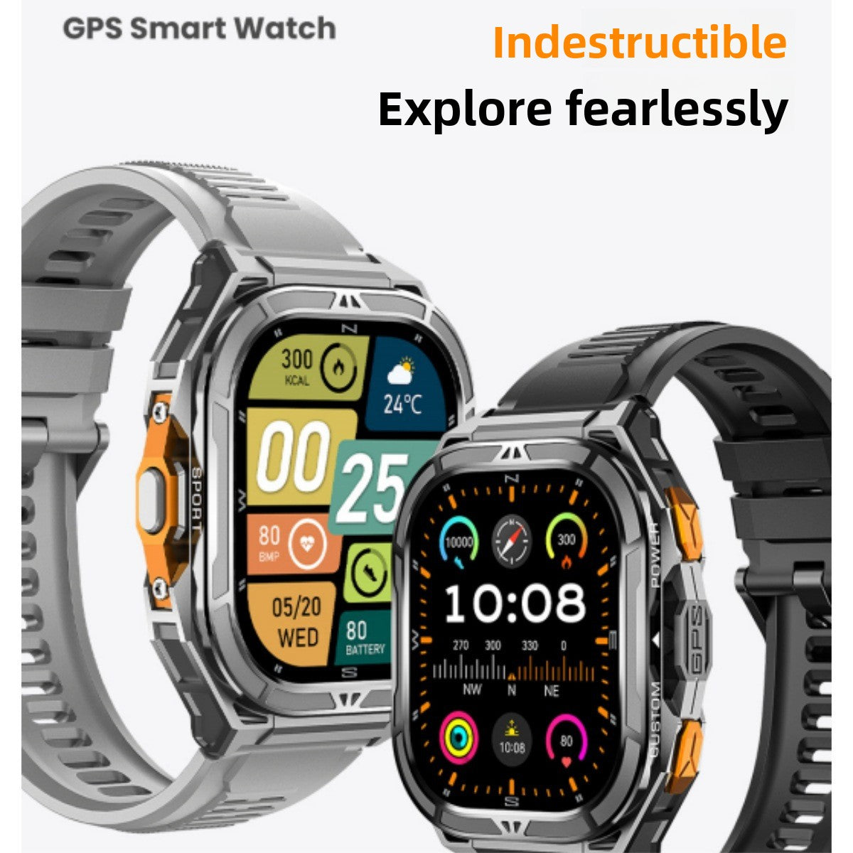 X5 Smart Watch GPS Health Fitness Tracker