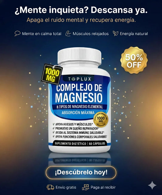 Magnesio Complex™ 8 en 1 💊 100% Original (Cópia)