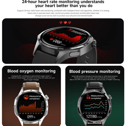 Watch 5 PRO Smart Watch Men Watch 5 AMOLED HD Screen Bluetooth Call GPS Trajectory NFC Heart Rate Compass SmartWatches 2024 New