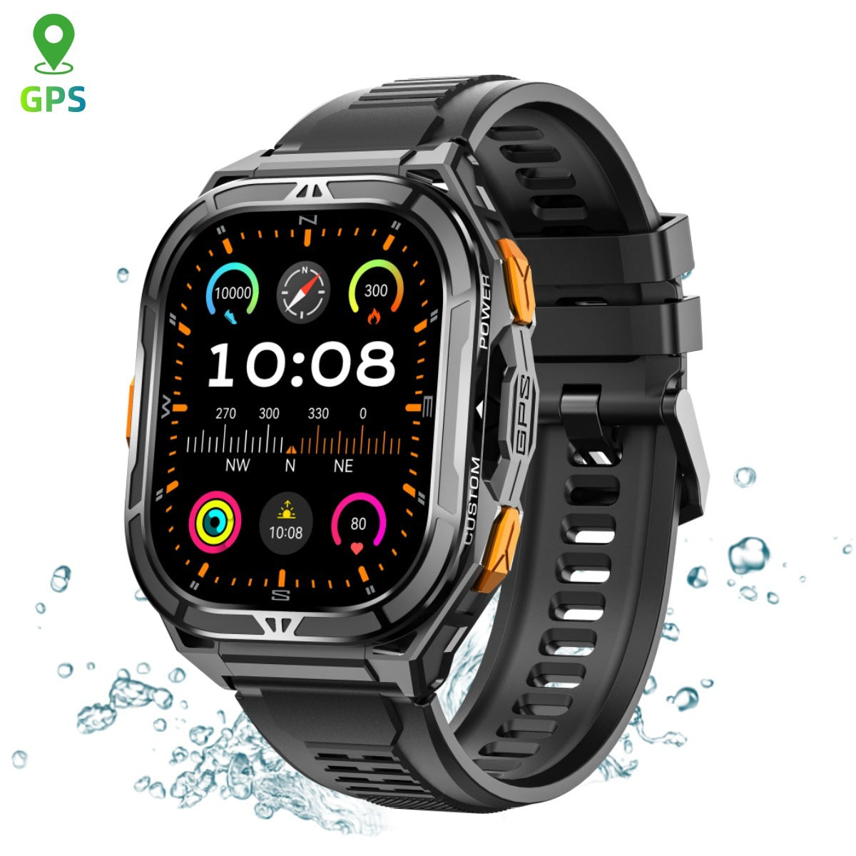 X5 Smart Watch GPS Health Fitness Tracker