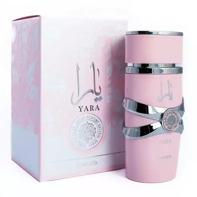 Perfume Arabe Yara Lattafa Rosa 100 ml 🌸 + ENVIO GRATIS 🎁