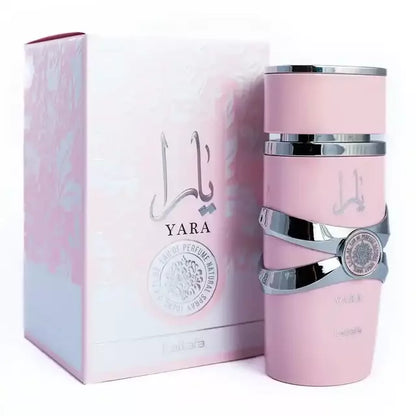 Perfume Arabe Yara Lattafa Rosa 100 ml 🌸 + ENVIO GRATIS 🎁