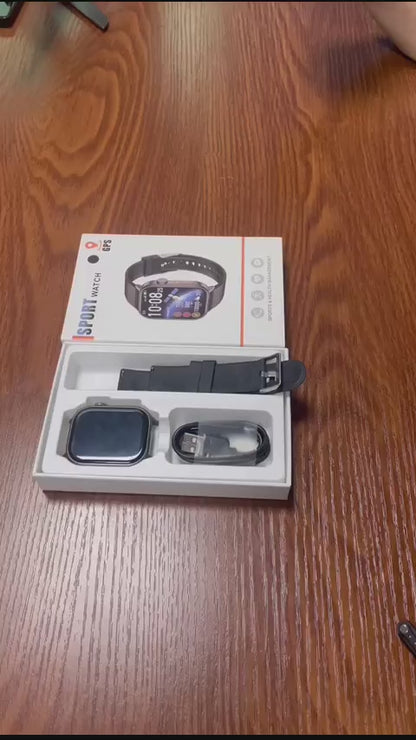 Gps Sports Smartwatch Heart Rate Blood Oxygen Sleep Tracking